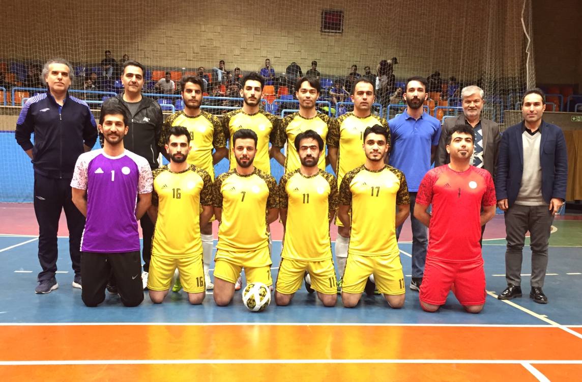 صعود تیم دانشجویان پسر دانشگاه تربیت مدرس به مرحله حذفی مسابقات فوتسال جام شهدای مقاومت