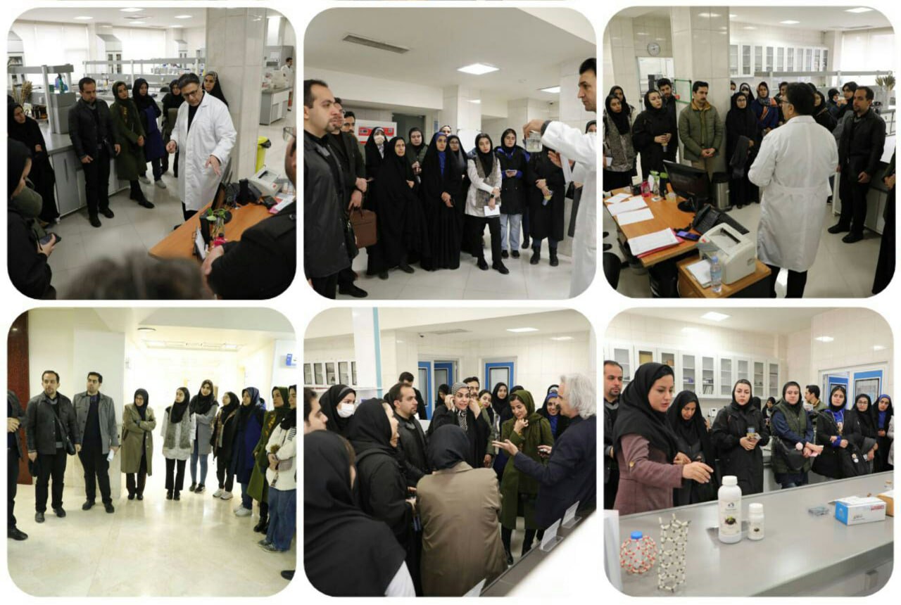 بازدید اعضای انجمن علمی دانشجویی نانو بیوتکنولوژی دانشگاه تربیت مدرس از سازمان «تات»