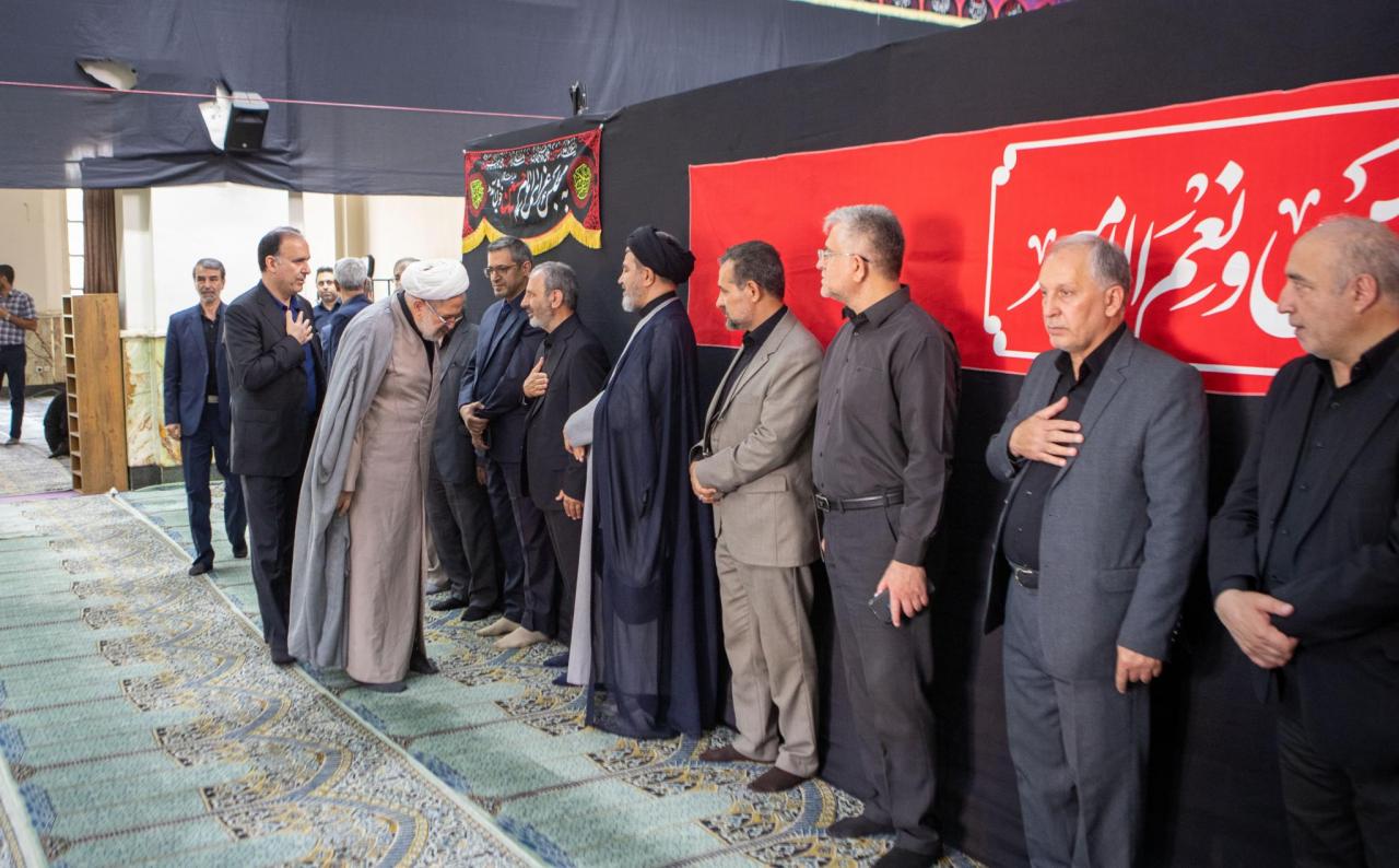 برگزاری مراسم یادبود شهید زهرا شمس بخش در مسجد قدس دانشگاه